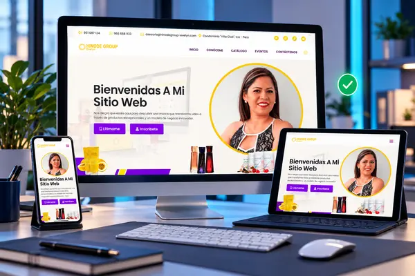 Publicación y soporte de una página web